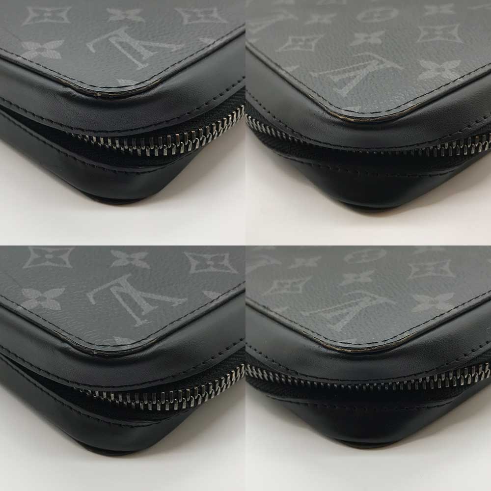 ルイヴィトン ジッピー XL モノグラム エクリプス 長財布 M61698