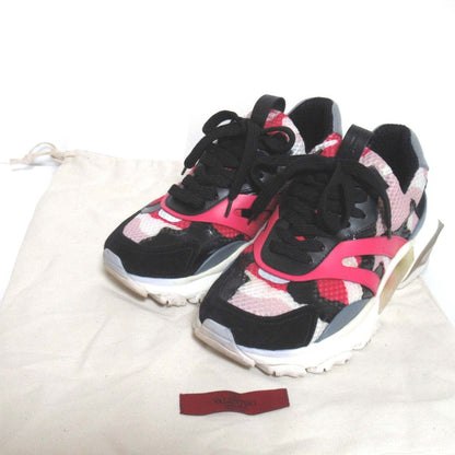 ヴァレンティノ Garavani TRK93W2 Mesh Leather Sneakers