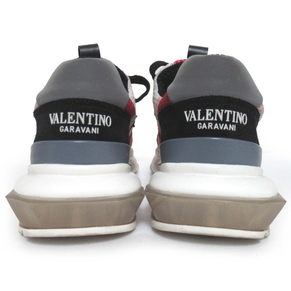 ヴァレンティノ Garavani TRK93W2 Mesh Leather Sneakers