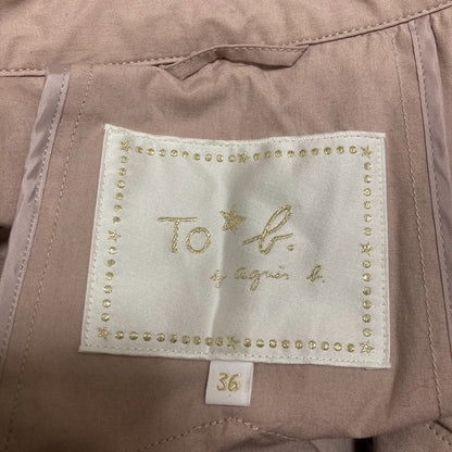 To b by agnes b. ニュー タイプライター トレンチ コート
