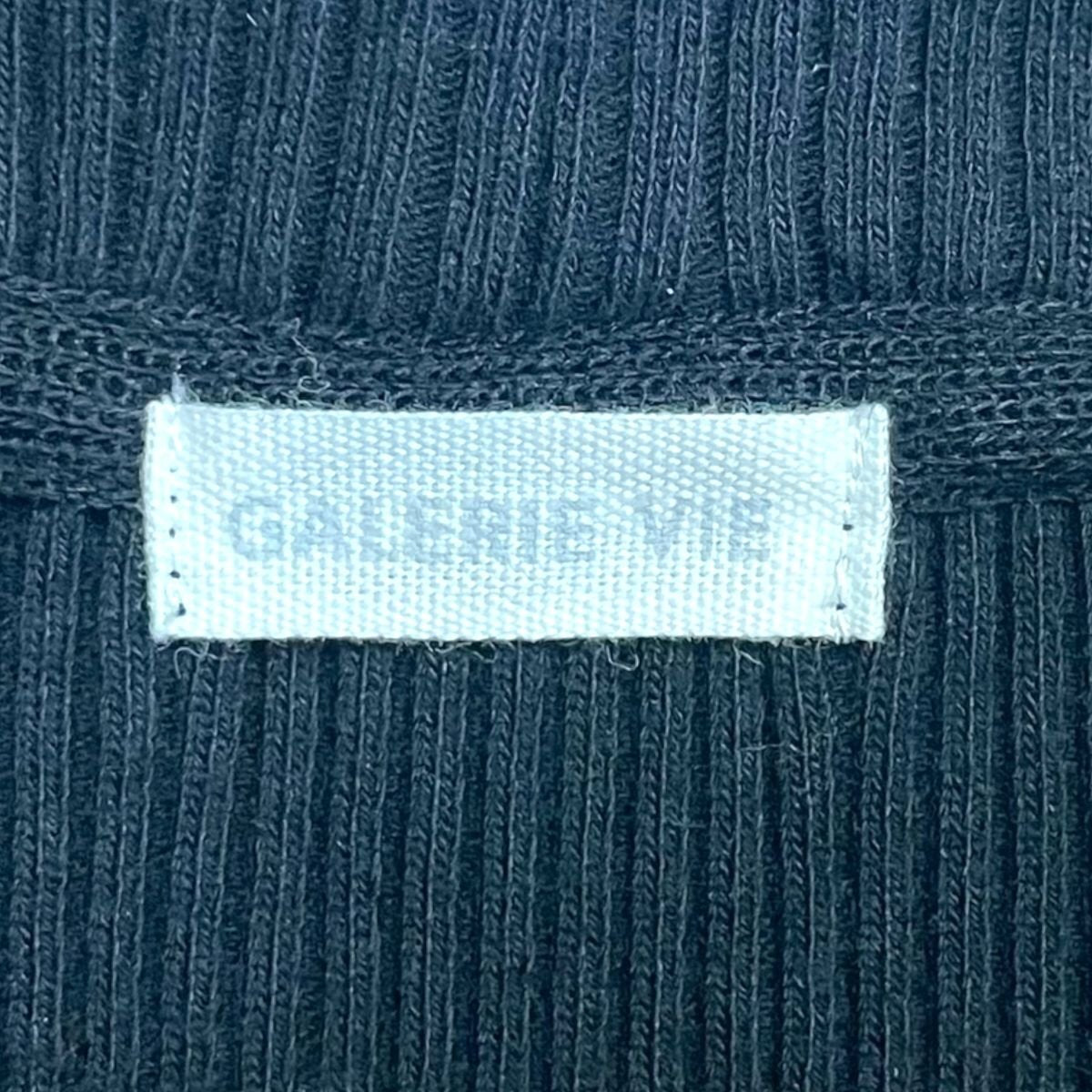 GALERIE VIE コットン ウール ニット ドレス
