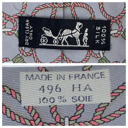 エルメス シルク剣先9cmネクタイ