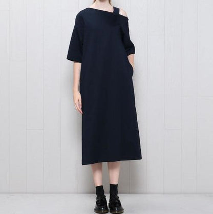 エイチビューティーアンドユース 60/2 CTN ONE SHOULDER ONE-PIECE ワンピース