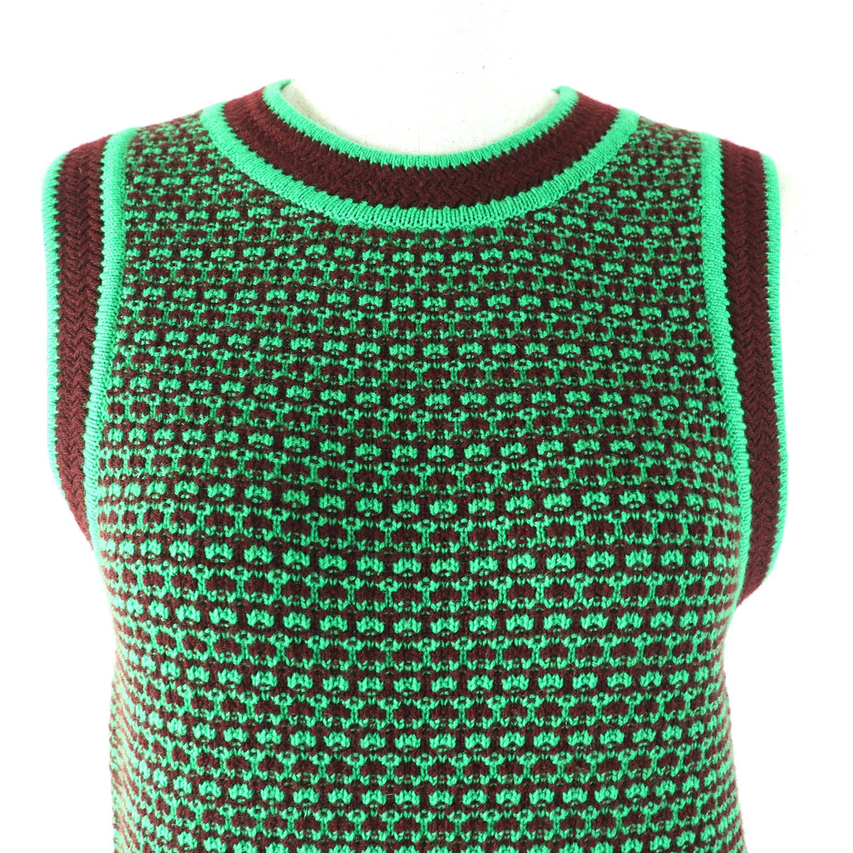 シャネル 23A P75435 カシミア ニット ドレス