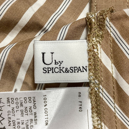 スピックアンドスパン ストライプスカート