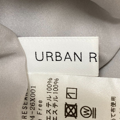 URBAN RESEARCH フローラル 長袖 ドレス