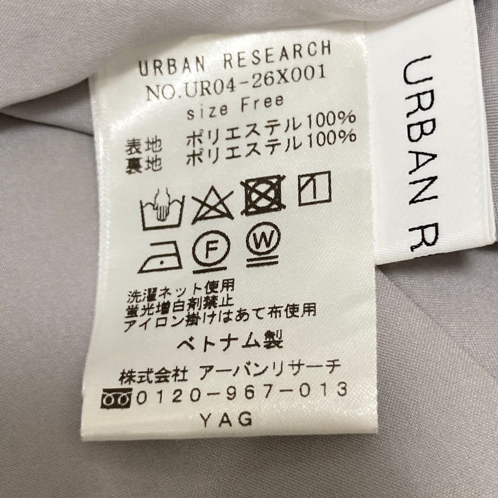 URBAN RESEARCH フローラル 長袖 ドレス