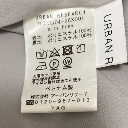 URBAN RESEARCH フローラル 長袖 ドレス