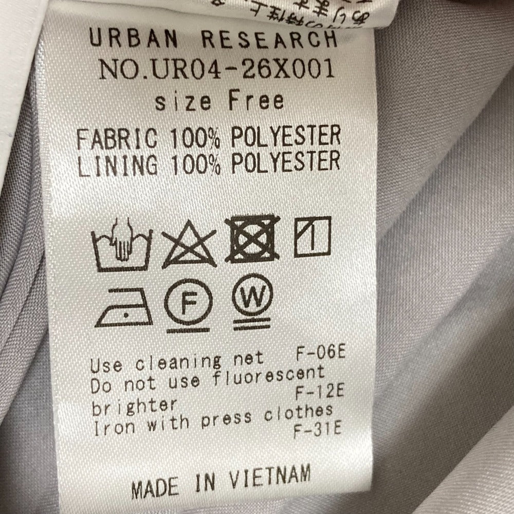 URBAN RESEARCH フローラル 長袖 ドレス