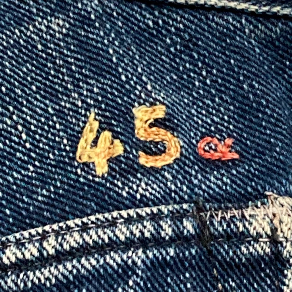 45R デニムコットンジーンズ
