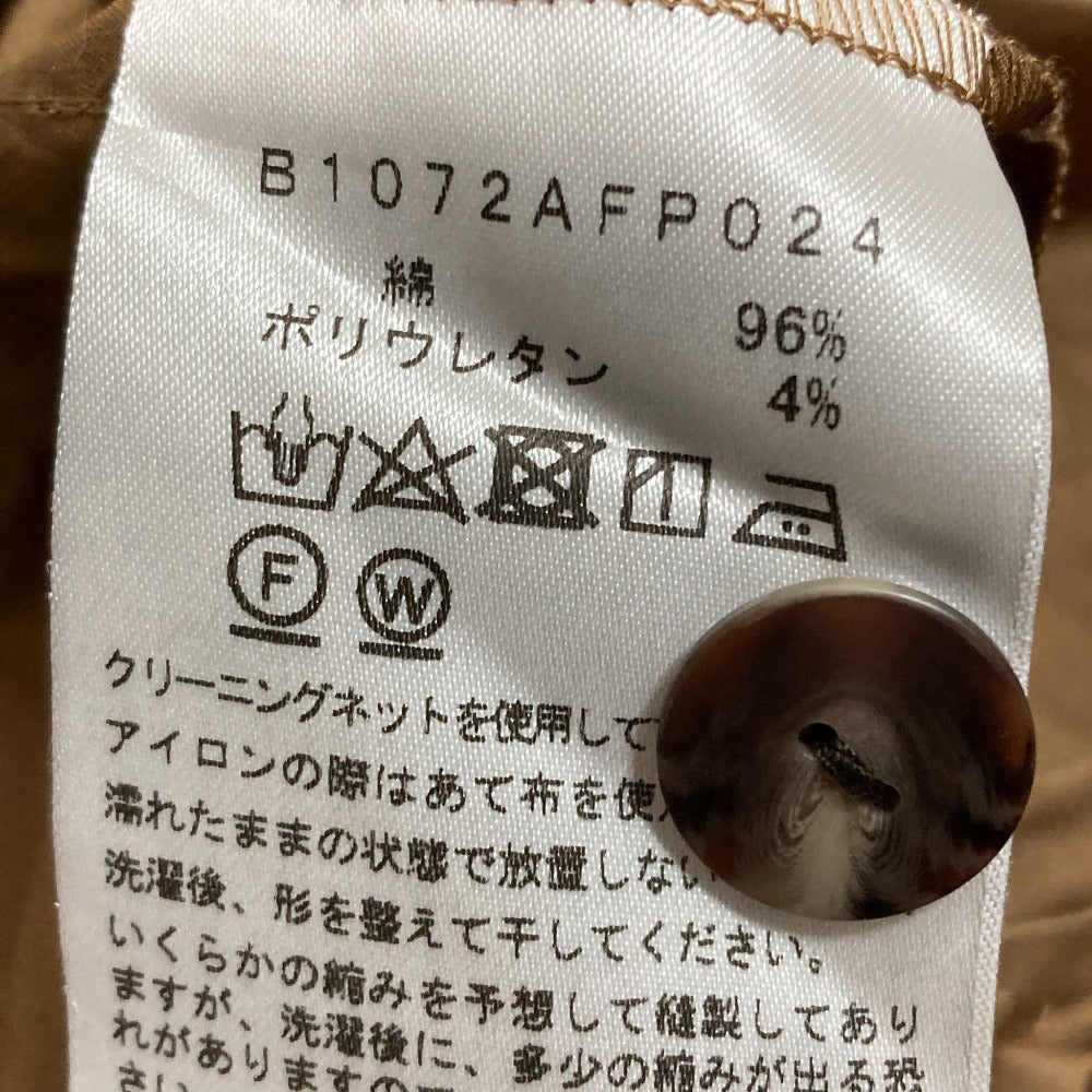 プルミエアロンディスモンハイウエストベルテッドワイドパンツ