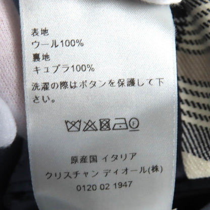 ディオール 22AW チェック テーラード ジャケット