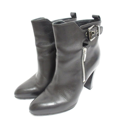 Sergio Rossi Leather Short Boots