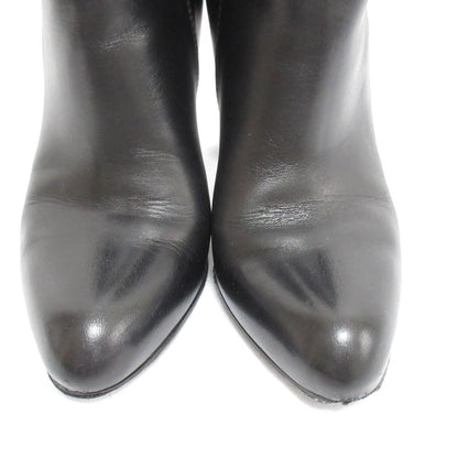 Sergio Rossi Leather Short Boots