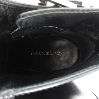 Sergio Rossi Leather Short Boots