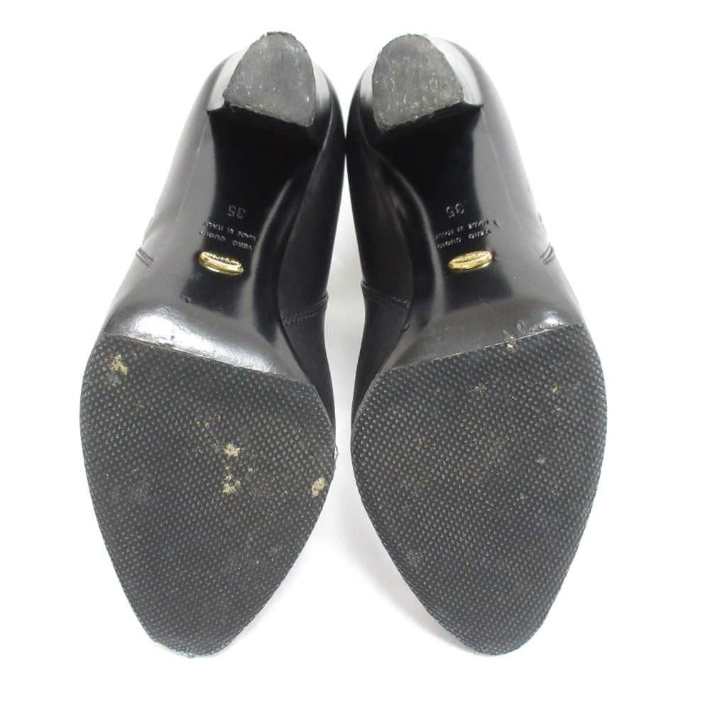 Sergio Rossi Leather Short Boots