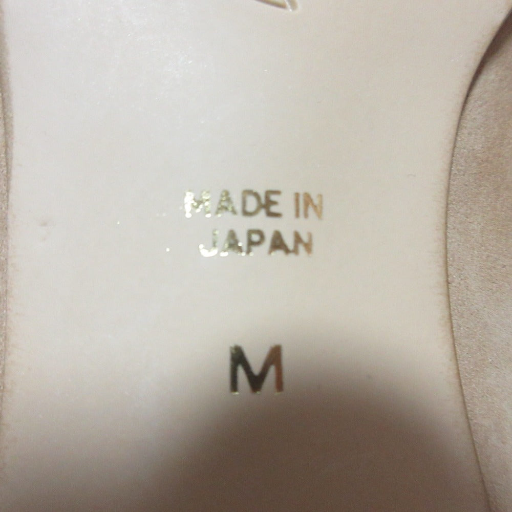 自由区 スエードポインテッドトゥパンプス