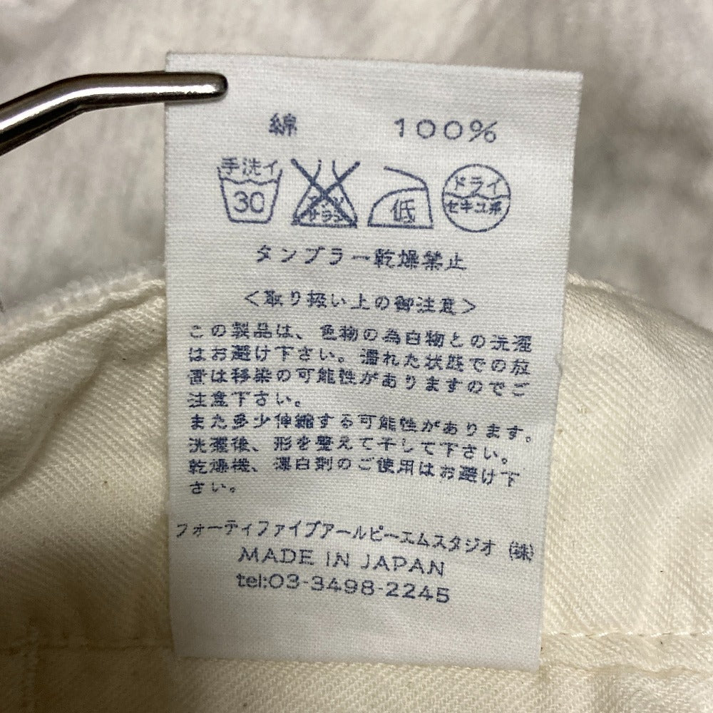 45R バックリー別珍パンツ
