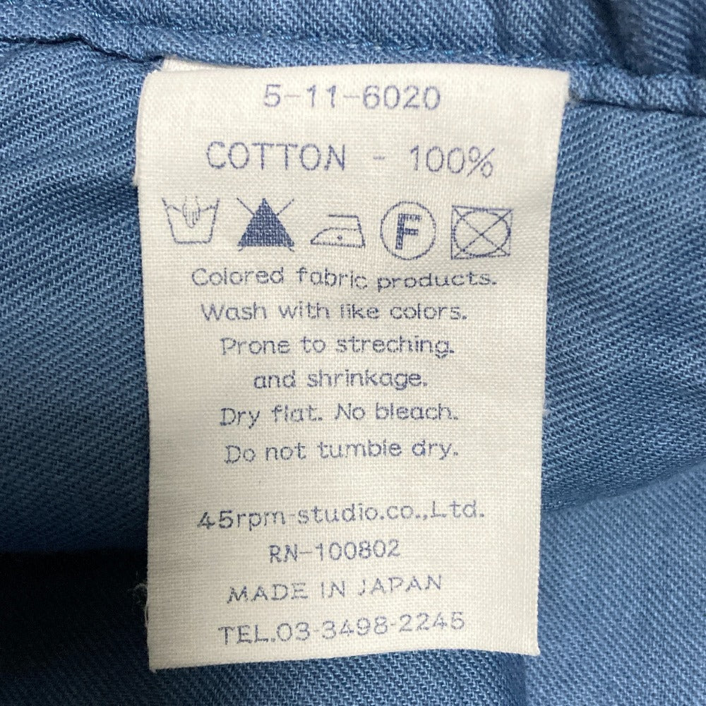 45R 別珍馬比古 Bakkurii ジョッパーズパンツ
