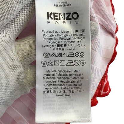 ケンゾー FLOWER CAMO ミディ クロップド トップ