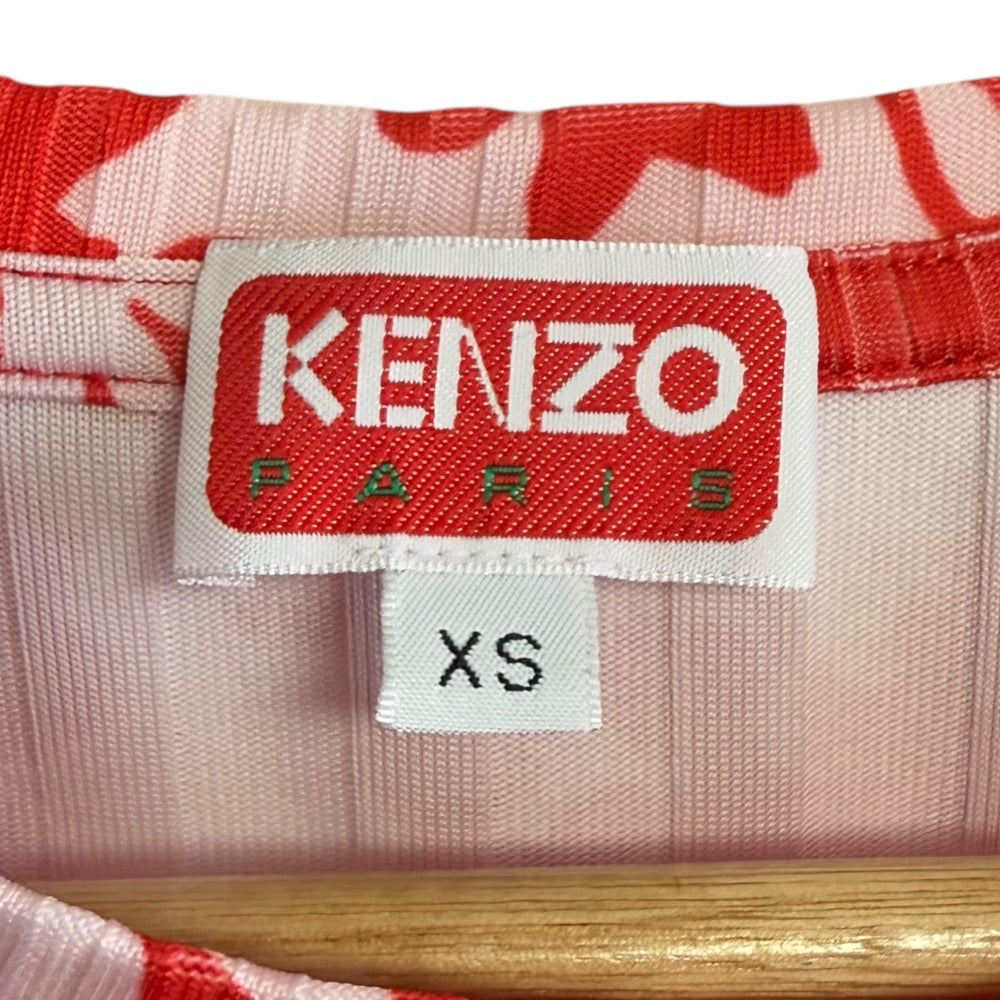 ケンゾー FLOWER CAMO ミディ クロップド トップ