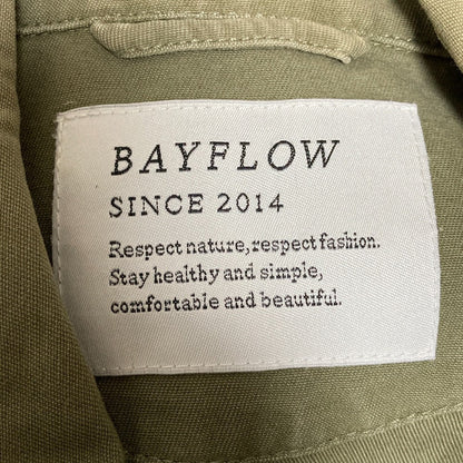 BAYFLOWミリタリーシャツジャケット
