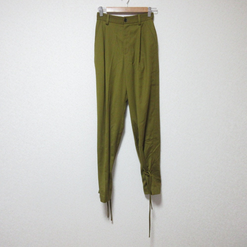 CLANEタックパンツ