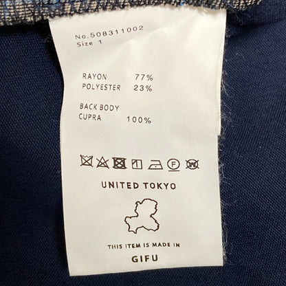 UNITED TOKYO バックチェックワンピース