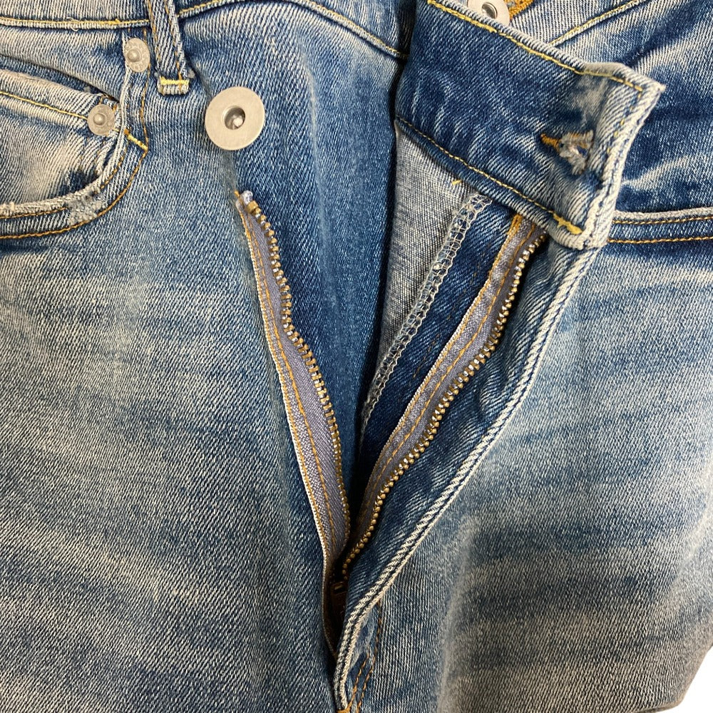 ココディール カットアウトストレートデニムパンツ