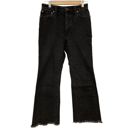 スピックアンドスパン BELL-LINE FRAY DENIM デニムパンツ