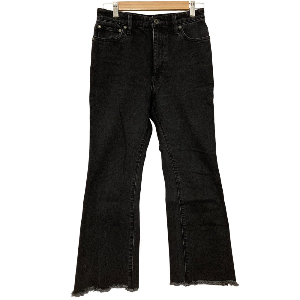 スピックアンドスパン BELL-LINE FRAY DENIM デニムパンツ