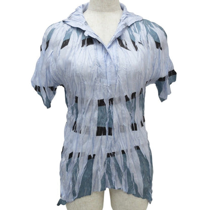 PLEATS PLEASE プリントプリーツカットソー