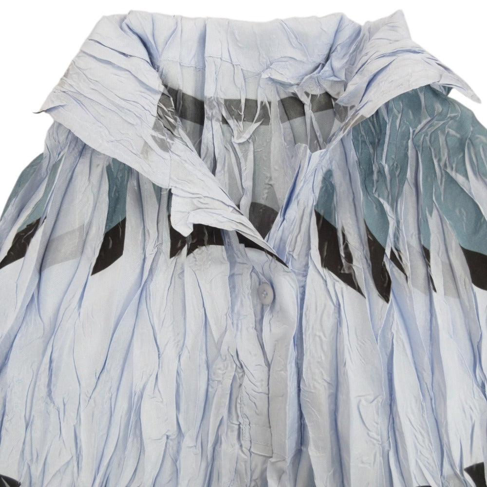 PLEATS PLEASE プリントプリーツカットソー