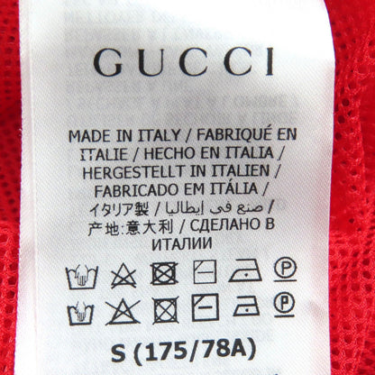 グッチ ロゴ パッチ ウェブ ライン ポリエステル ショーツ