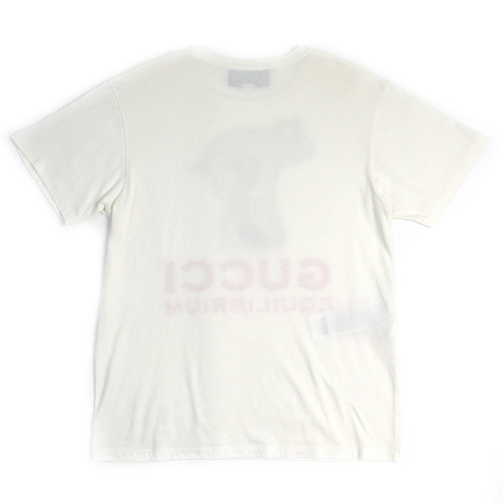 グッチ EQUILIBRIUM ピッグ 刺繍 コットン Tシャツ
