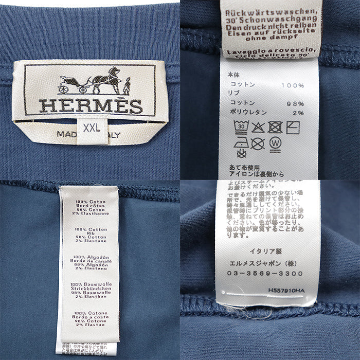 エルメス XXL コットン 半袖Tシャツ