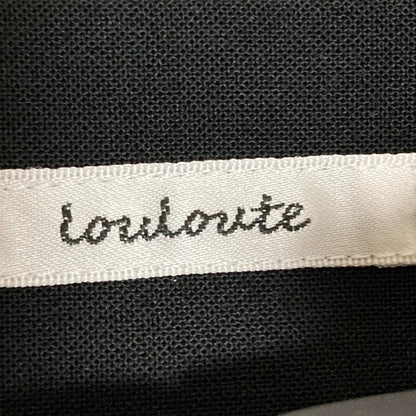 LOULOUTE変形裁断フレアロングスカート
