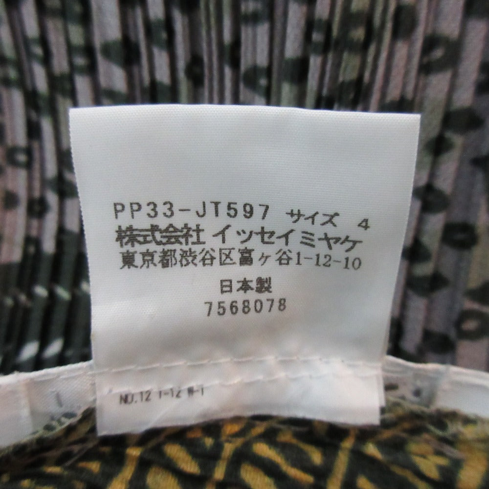 PLEATS PLEASE フォレストウッド プリーツノースリーブチュニック