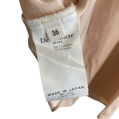 Demi-Luxe BEAMS ジョーゼットプルオーバーブラウス