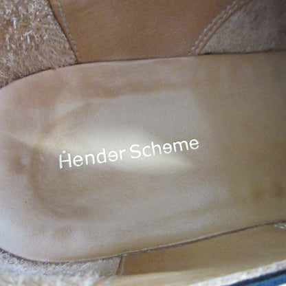 Hender Scheme JUNG ブラック レザー ローファー シューズ