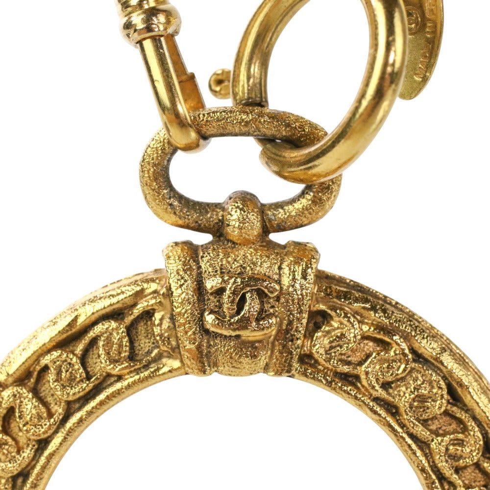 Chanel Coco Mark Loupe Necklace Pendant