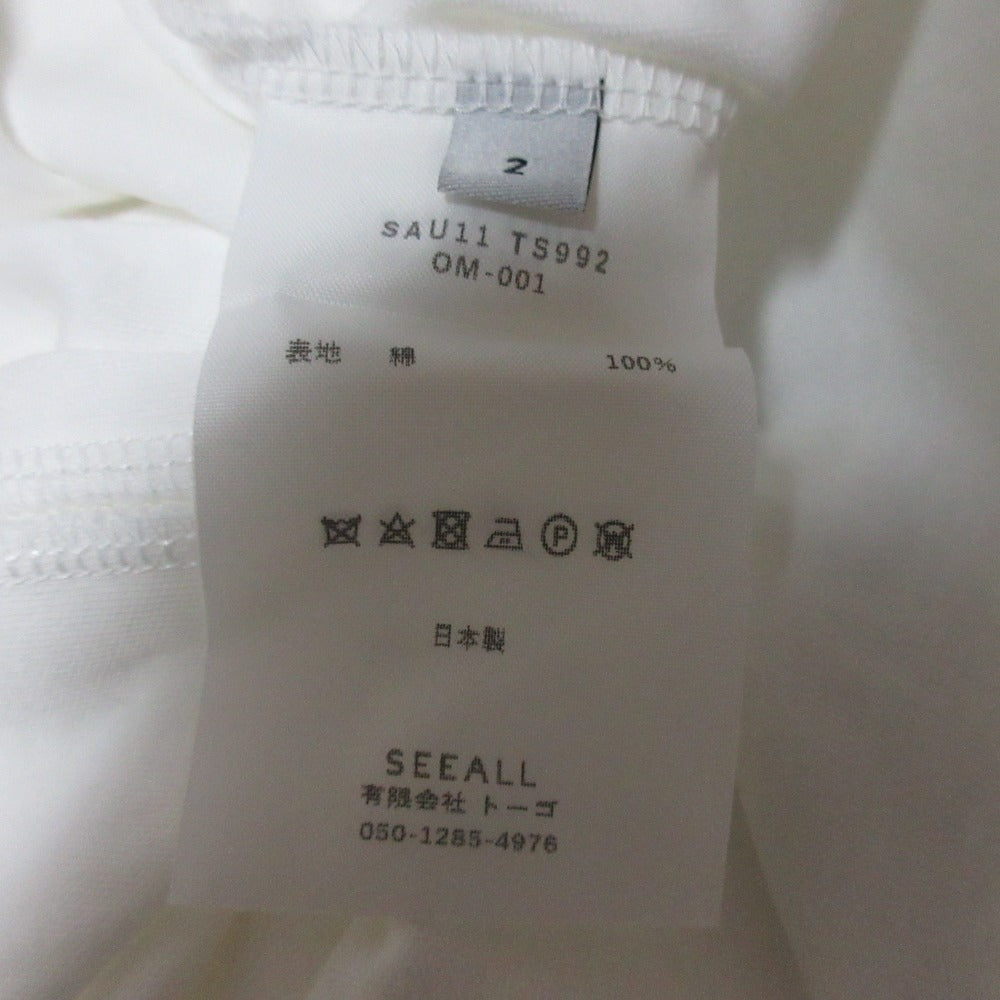 SEEALL タートルネック長袖カットソー