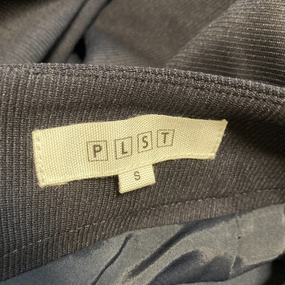 PLSTノーカラージャケットセットアップ