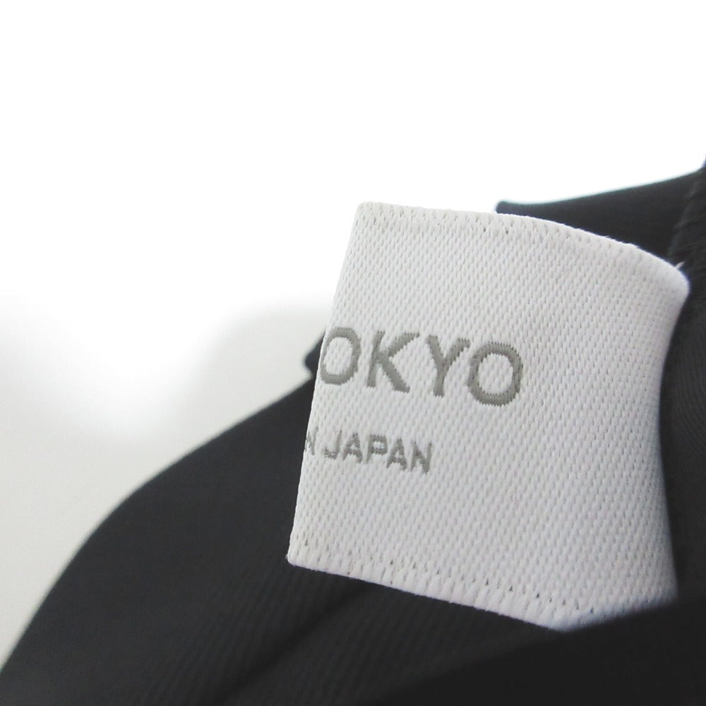 A+TOKYO ウォッシャブル スリット フレア パンツ