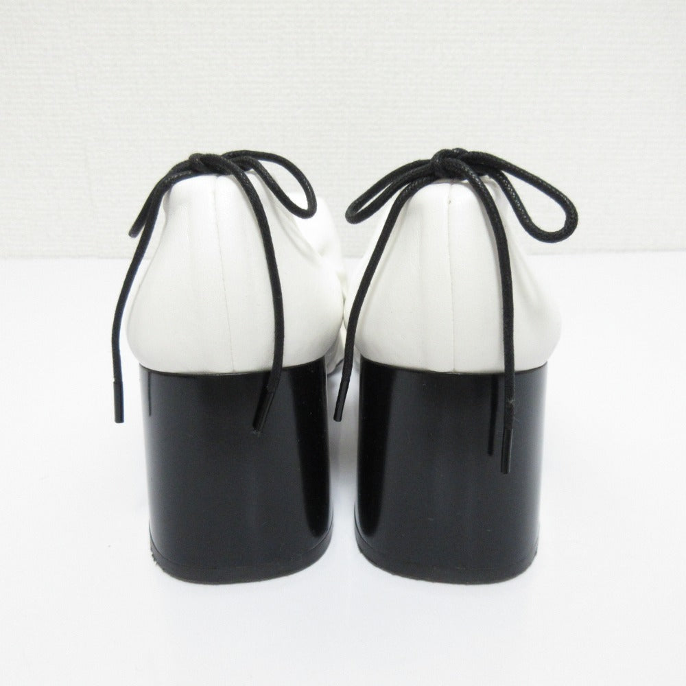 Patou レザー ドローストリング パンプス