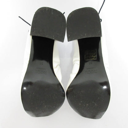 Patou レザー ドローストリング パンプス