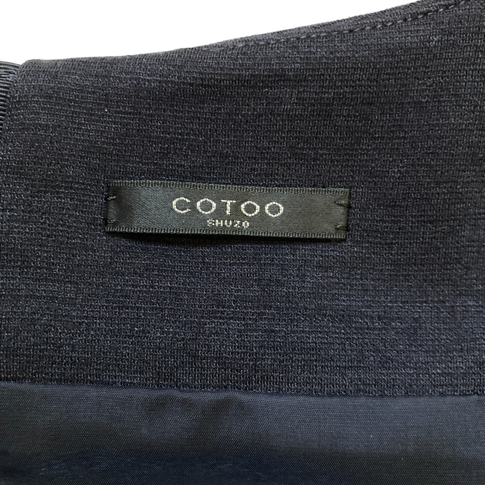 COTOO フラワー モチーフ ドレス