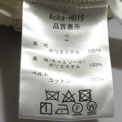 Acka サイド スリット プリーツ ドレス