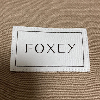 FOXEY ウールシルクノースリーブワンピース