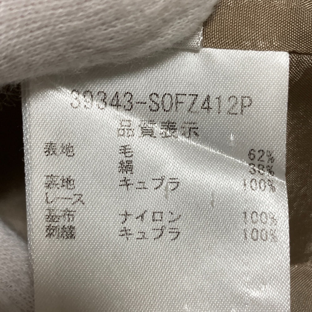 FOXEY ウールシルクノースリーブワンピース